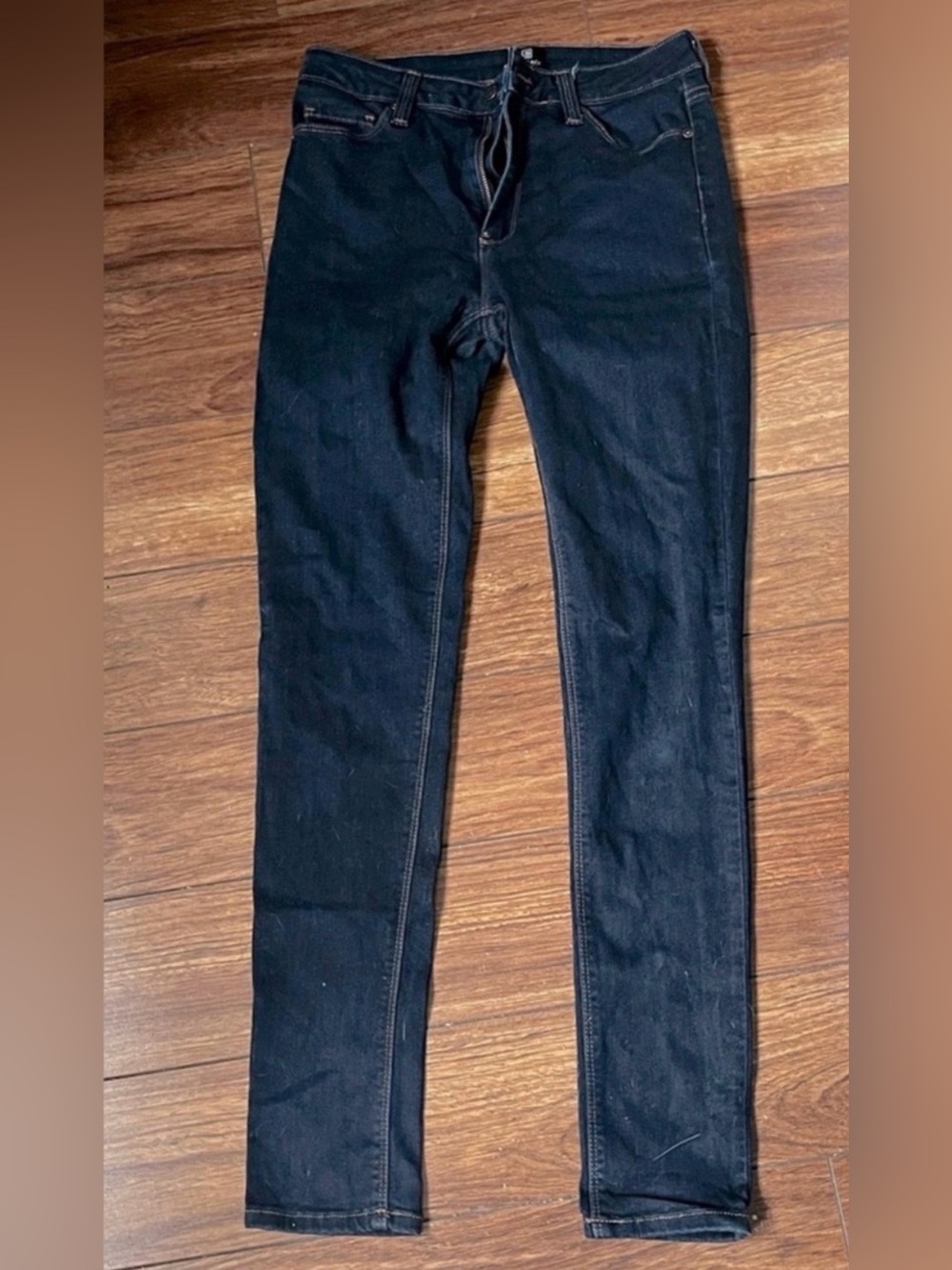 Just Black dark wash skinny jeans size 8